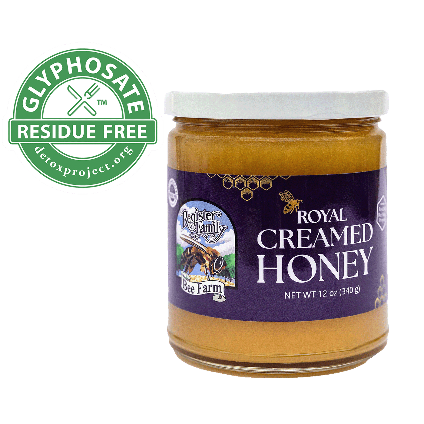 Royal Creamed Honey — 12 oz