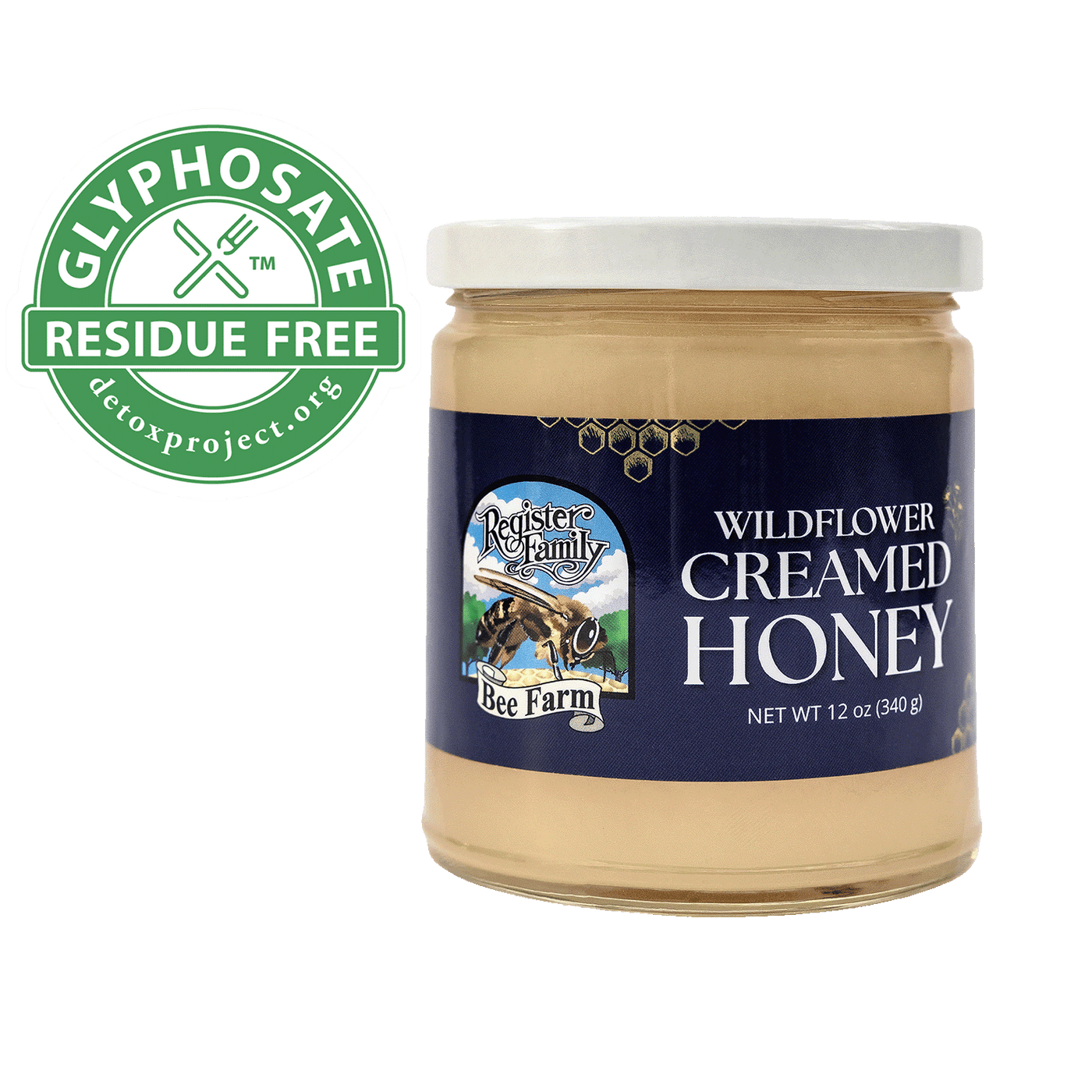 Wildflower Creamed Honey — 12 oz
